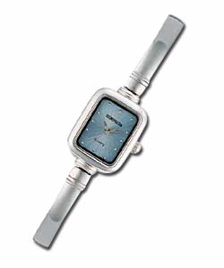 Cosmopolitan Ladies Quartz Angle/Bracelet Watch and Bag Set