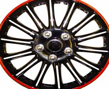 Cosmos Booster 15-inch Wheel Trim Set - Black