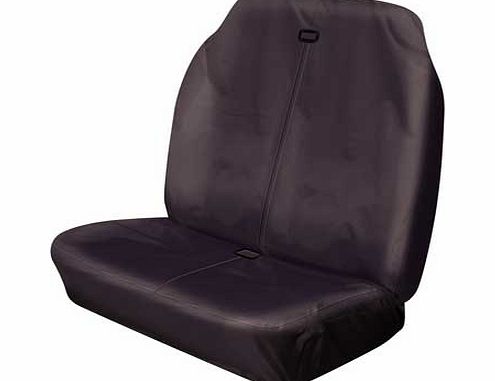 Cosmos Hi Back Double Seat Cover - Black