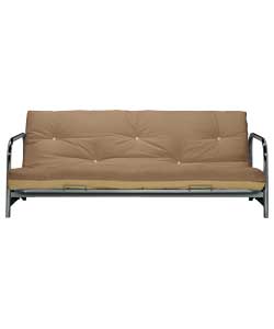 Costa Rica Futon Sofa Bed with Mattress - Camel