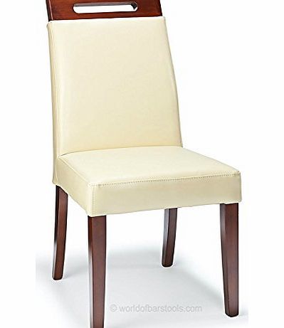 Costantino Modena Dining Chair Cream Leather