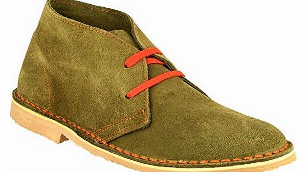 Cotswold Ashley Lace-up Dessert Boot Khaki 5