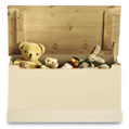 Cotswold Blanket Box - cream