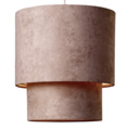 Cotswold Company Faux Suede Pendant Shade