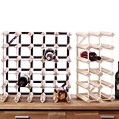 Cotswold Company Norfolk 30 Bottle Wine Rack - cream