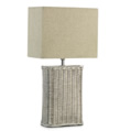 Rattan Rectangular Lamp
