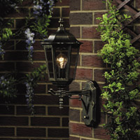 Gothic 6 Side Uplight Cast Lantern 10
