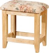 cotswold Oak Dressing Table Stool