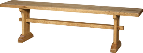 Cotswold Oak Farmhouse Bench
