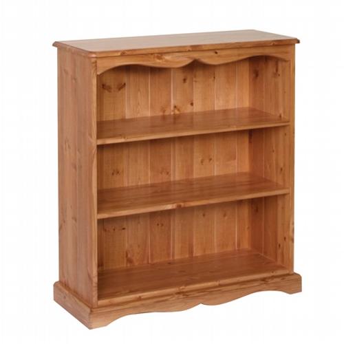 Cotswold 3`Pine Bookcase - 8`nd#39; deep