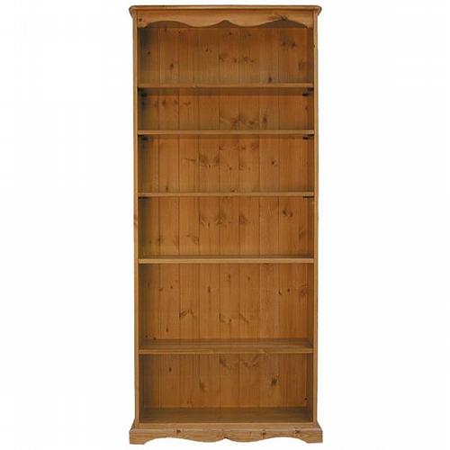 Cotswold 6`Pine Bookcase - 12`nd#39; deep