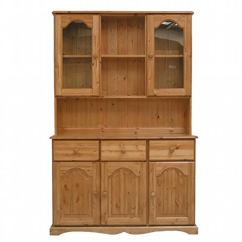 Cotswold Occasional Pine Furniture Country Pine Sideboard with Glazed Top 4