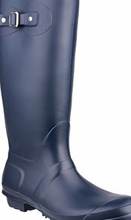 Sandringham Buckle-Up Wellington / Womens Boots / Weather Wellingtons (6 UK) (Navy)
