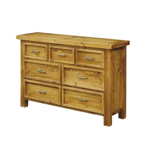 Cottage Pine Furniture Chunky Pine 3 4 Chest