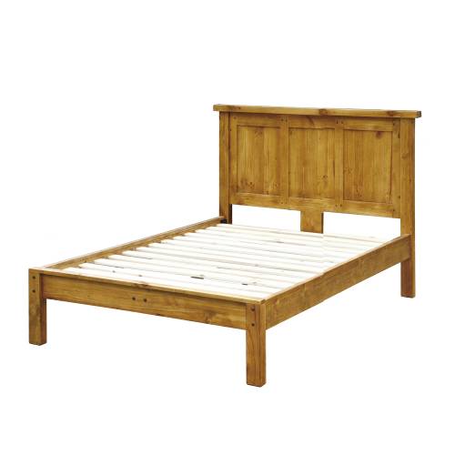 Cottage Pine Furniture Chunky Pine Kingsize Bed 5`