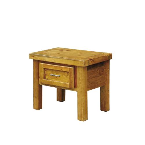 Cottage Pine Furniture Chunky Pine Lamp Table