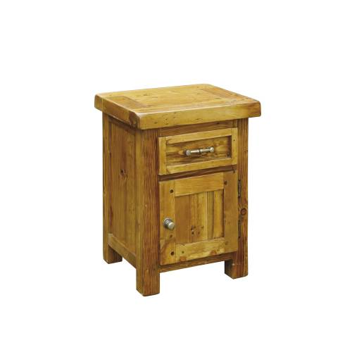 Cottage Pine Furniture Cottage Pine Right Hinged Bedside Table
