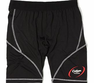 Cotton Traders  Cotton Traders Base Layer Shorts Black
