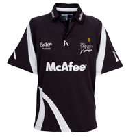 Cotton Traders Sale Sharks Rugby Union Home Shirt 08/09 -