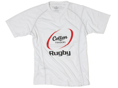 Cotton Traders Technical T-Shirt White