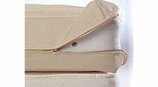 Cottonfresh-Purel Cottonfresh Fully Enclosed Natural Cotton Mattress Encasing -Cot Bed- 70 x 140 x 10cm