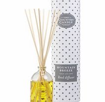 Country Candle Bitter vanilla reed diffuser set
