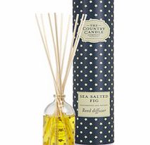 Country Candle Sea salted fig reed diffuser set