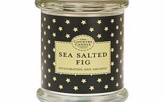 Country Candle Superstars sea salted fig jar candle