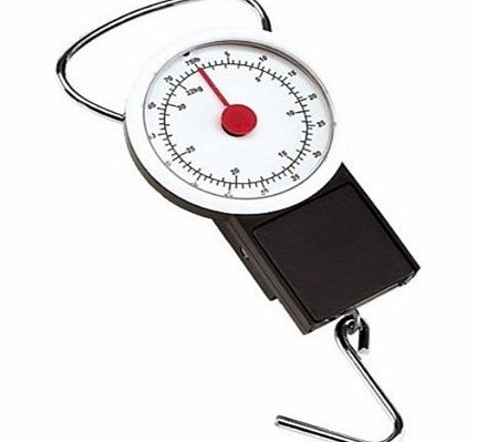Country Club Accurate luggage scale for weighing suitcases and luggage. 32KG capacity.