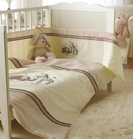 Country Club Elli and Raff 3 Piece Cot Duvet Set