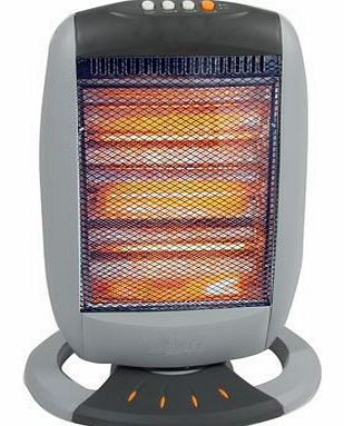 Country Club Oscillating Heater - 1200W