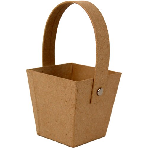 Country Love Crafts Papier Mache Country Love Crafts Square Basket Papier Mache