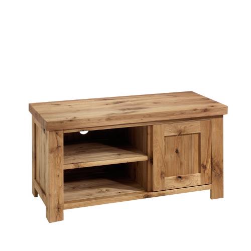 Country Oak Furniture Range Country Oak TV Unit
