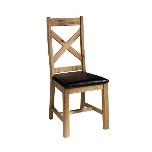Country Oak Furniutre Country Oak Dining Chair x2