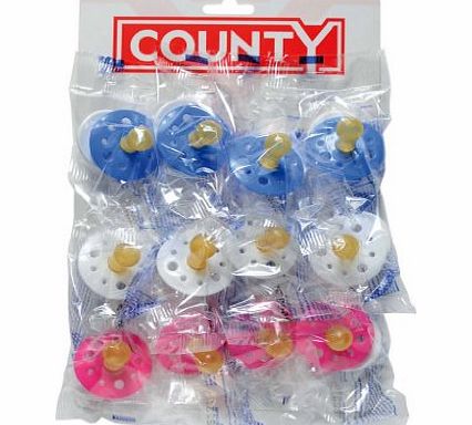 County Baby Soothers Card 12 (799440)