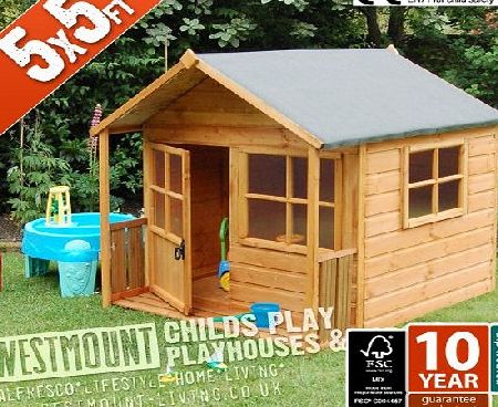 Courtesy of Westmount Living 5x5 FT CHILDS CHILDRENS PLAYHOUSE WENDYHOUSE DEN courtesy of Westmount Living