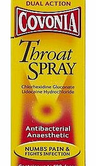 Dual Action Covonia Throat Spray 30 ml 10072762