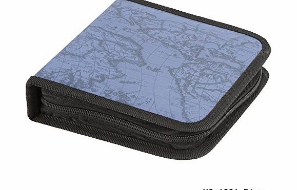 Cowra 40 Disc CD DVD VCD Holder Storage Sleeve Case Wallet Bag Hard Box Album Zipper