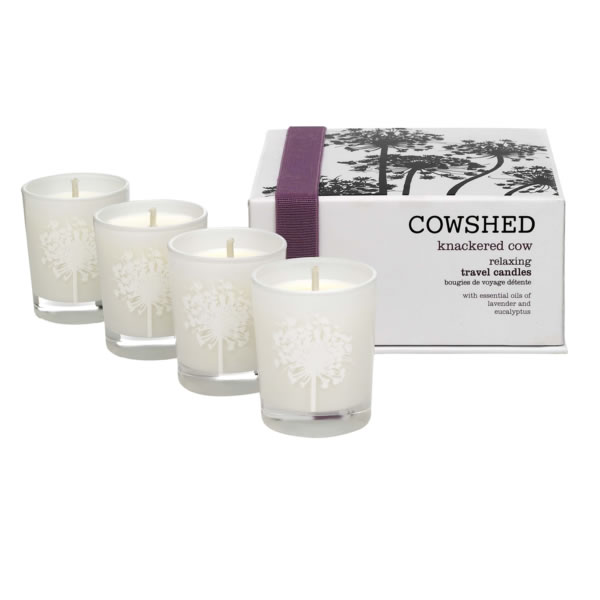 cowshed Knackered Cow Relaxing Travel Candles