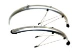 Coyote Sports 700c Hybrid Roadster Full Mudguards Silver