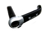 Coyote Sports Trans X Alloy Ski Bend Bar Ends in Black