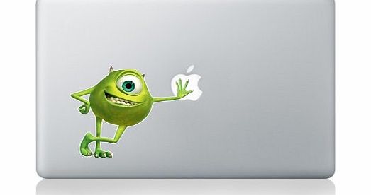 Cozee Macbook 13 inch decal sticker Monsters Inc. Mike Wazowski art for Apple Laptop