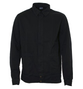 CP Company Black Full Zip Lightweight Over-Shirt