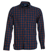 CP Company Blue and Red Check Shirt