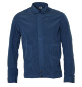 CP Company Blue Lightweight Over-Shirt Style