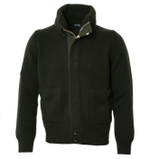CP Company Green Hooded Sweater