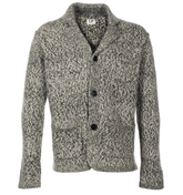 CP Company Grey and White Fleck Cardigan