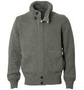 CP Company Grey Hooded Sweater