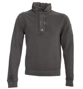 CP Company Grey Hooded Sweatshirt