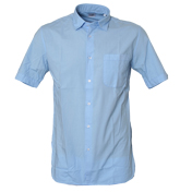 CP Company Light Blue Short Sleeve Shirt